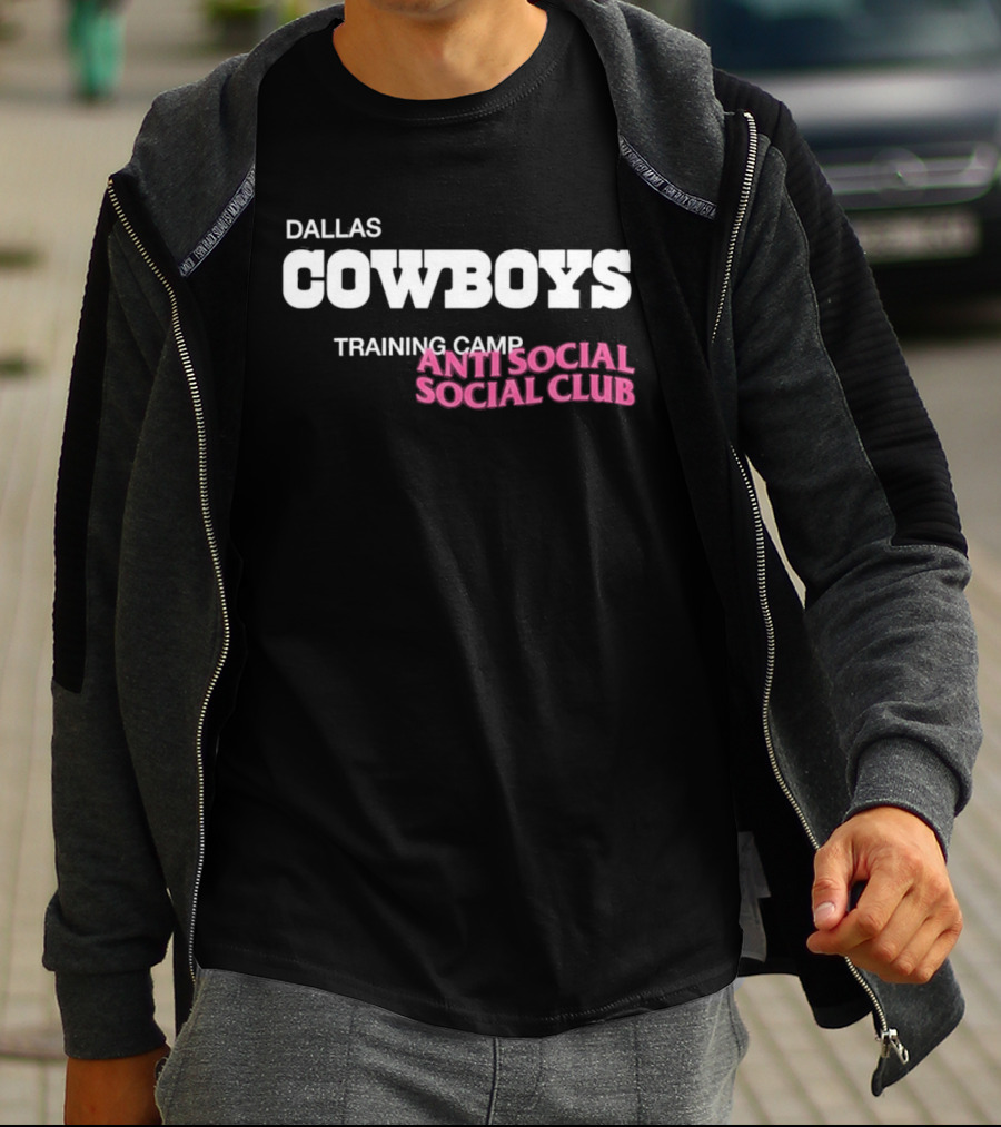 Dallas Cowboys Training Camp Anti Social Social Club T-Shirt