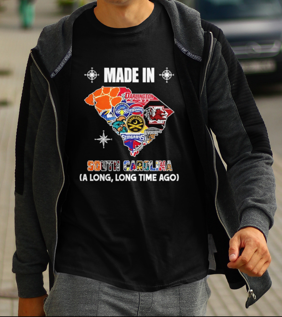 Made In South Carolina Darlington Gamecocks Stingrays A Long Long Time Ago T-Shirt