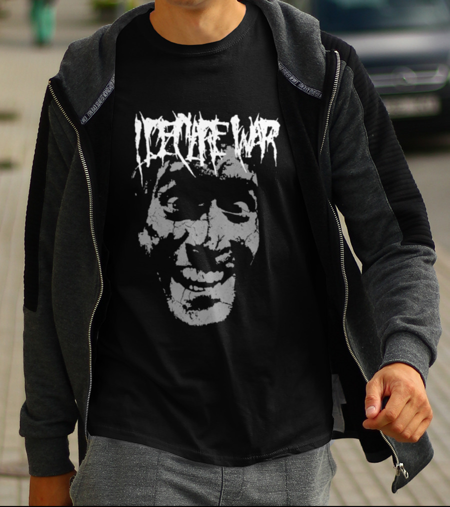 Merchnow Store Shop Groovy Black Ice Nine Kills Face T-Shirt