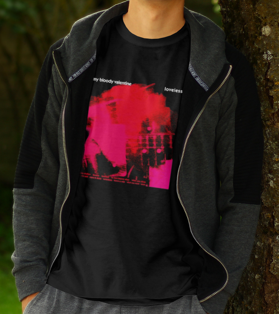 My Bloody Valentine Loveless Album Cover Classic Shoegaze Music Fan Favorite T-Shirt