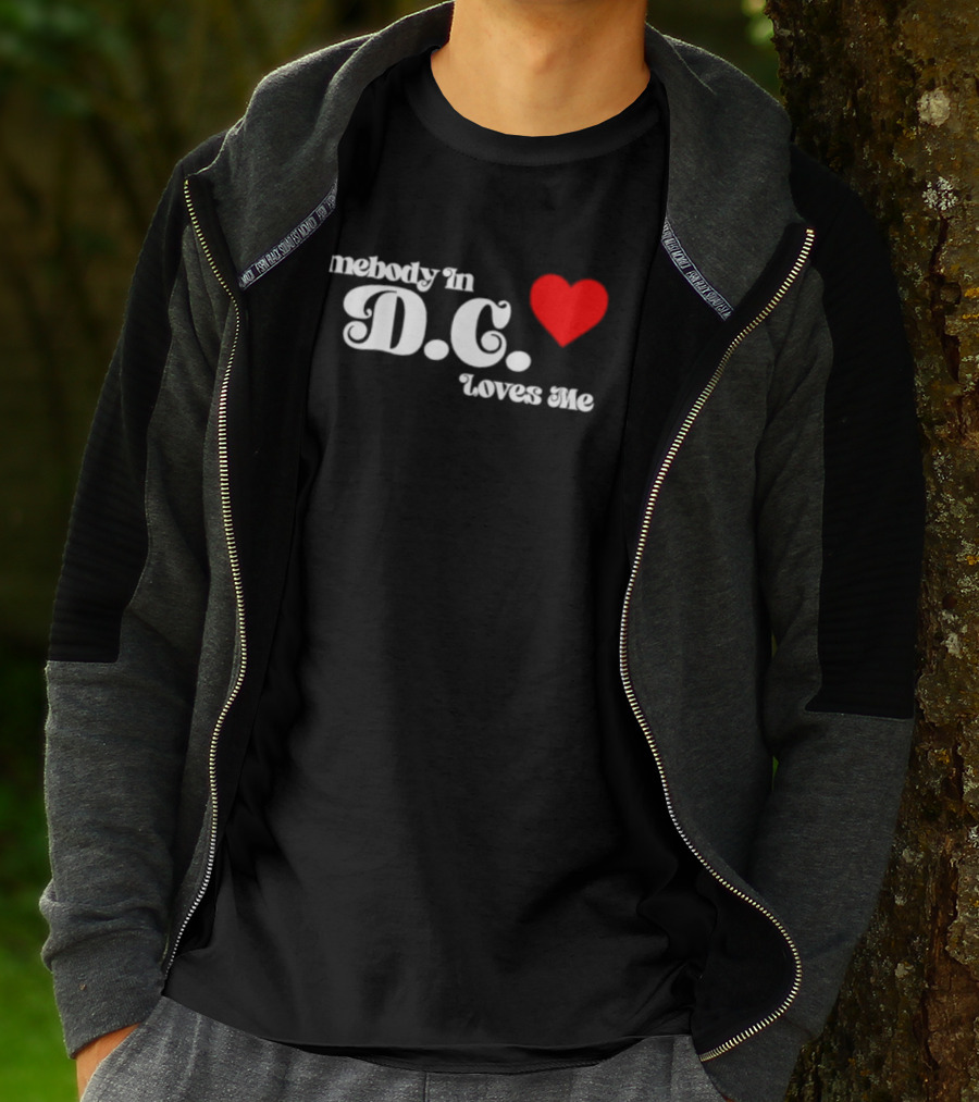 Somebody In D.C. Loves Me Heart T-Shirt