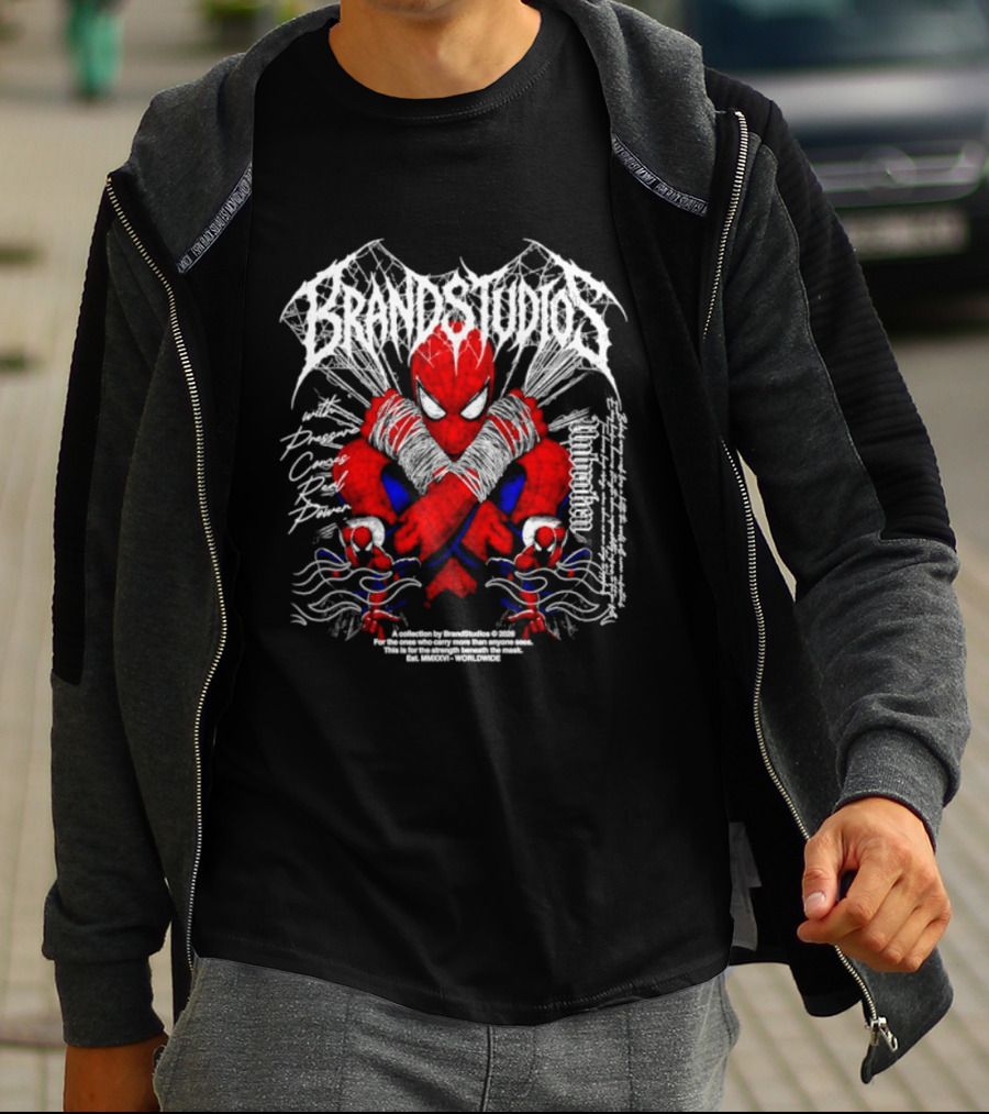 Spider Man With Pressure Comes Great Power Every Hero Has Fought A Battle T-Shirt