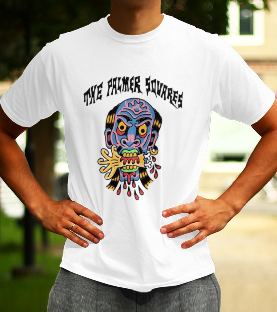 The Palmer Squares TPS Flesh Eater Iconic Horror T-Shirt