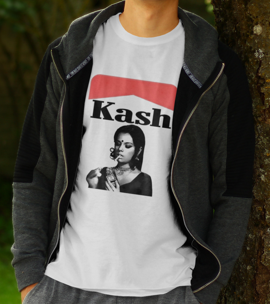 Mumtaz Kash Marlboro Iconic Red Collar T-Shirt