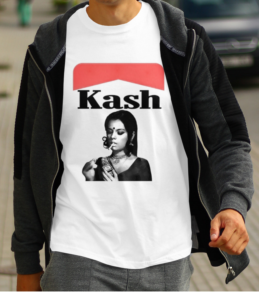 Mumtaz Kash Marlboro Iconic Red Collar T-Shirt
