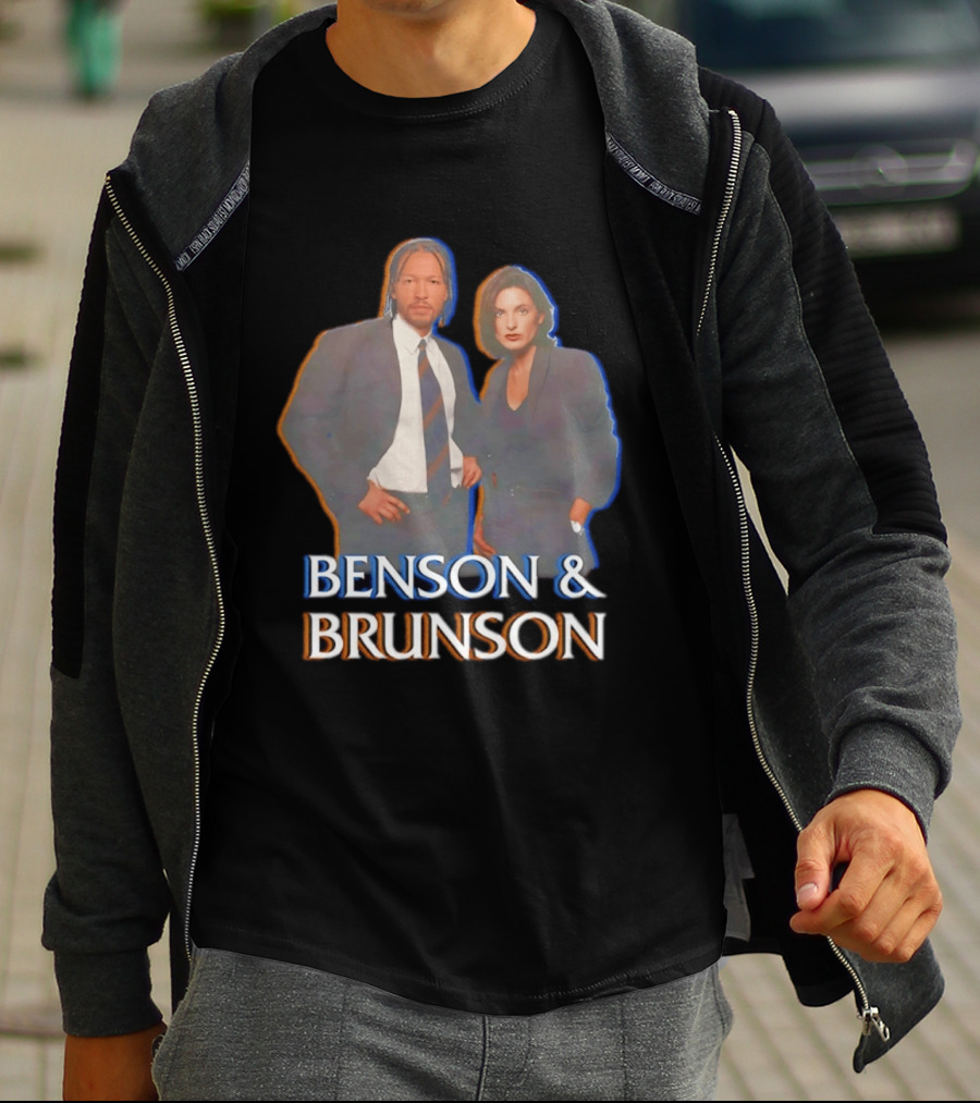 Benson And Brunson TV Show Characters T-Shirt