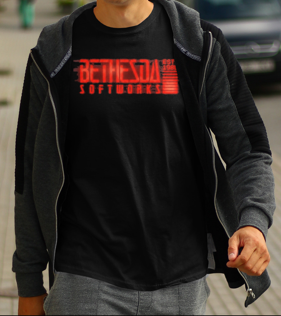 Bethesda Softworks Est 1986 Retro Gaming Nostalgia T-Shirt