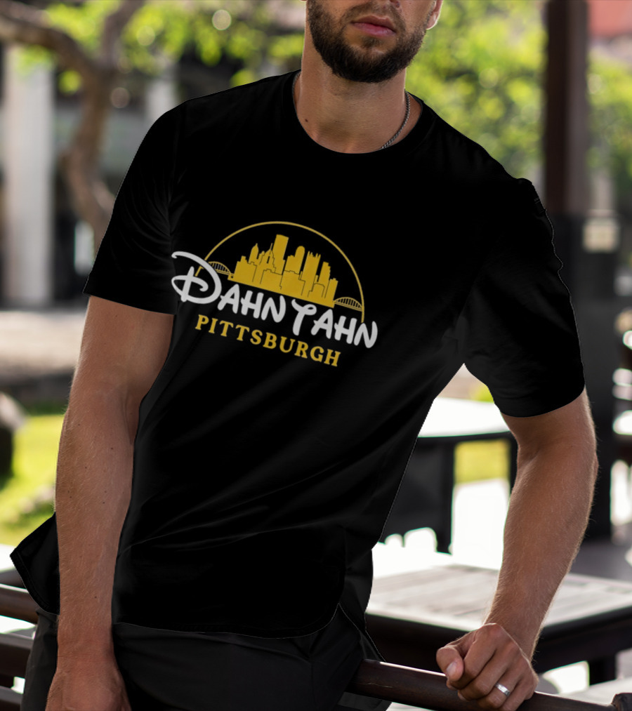 Dahntahn Pittsburgh City Skyline Magic T-Shirt