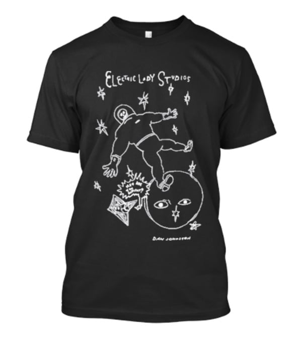 Daniel Johnston Electric Lion Studios Lost In Space T-Shirt