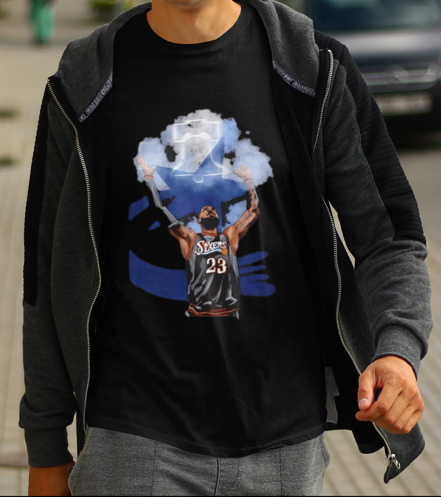 Philadelphia 76ers LeBron James 23 With Bells On Cloud 5 T-Shirt