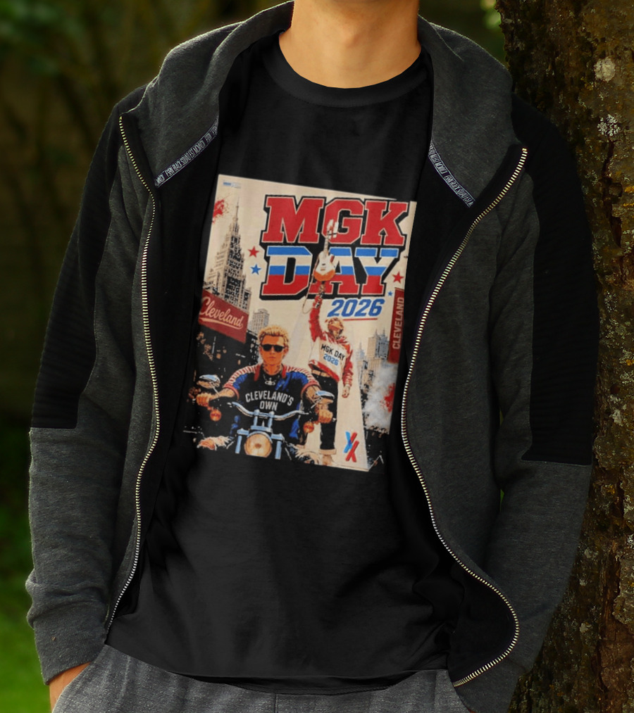 MGK Day 2026 Cleveland Music Event With Cleveland's Own T-Shirt