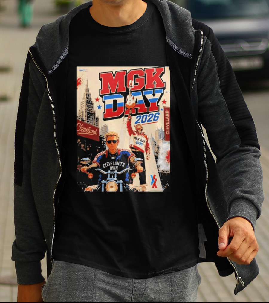 MGK Day 2026 Cleveland Music Event With Cleveland's Own T-Shirt