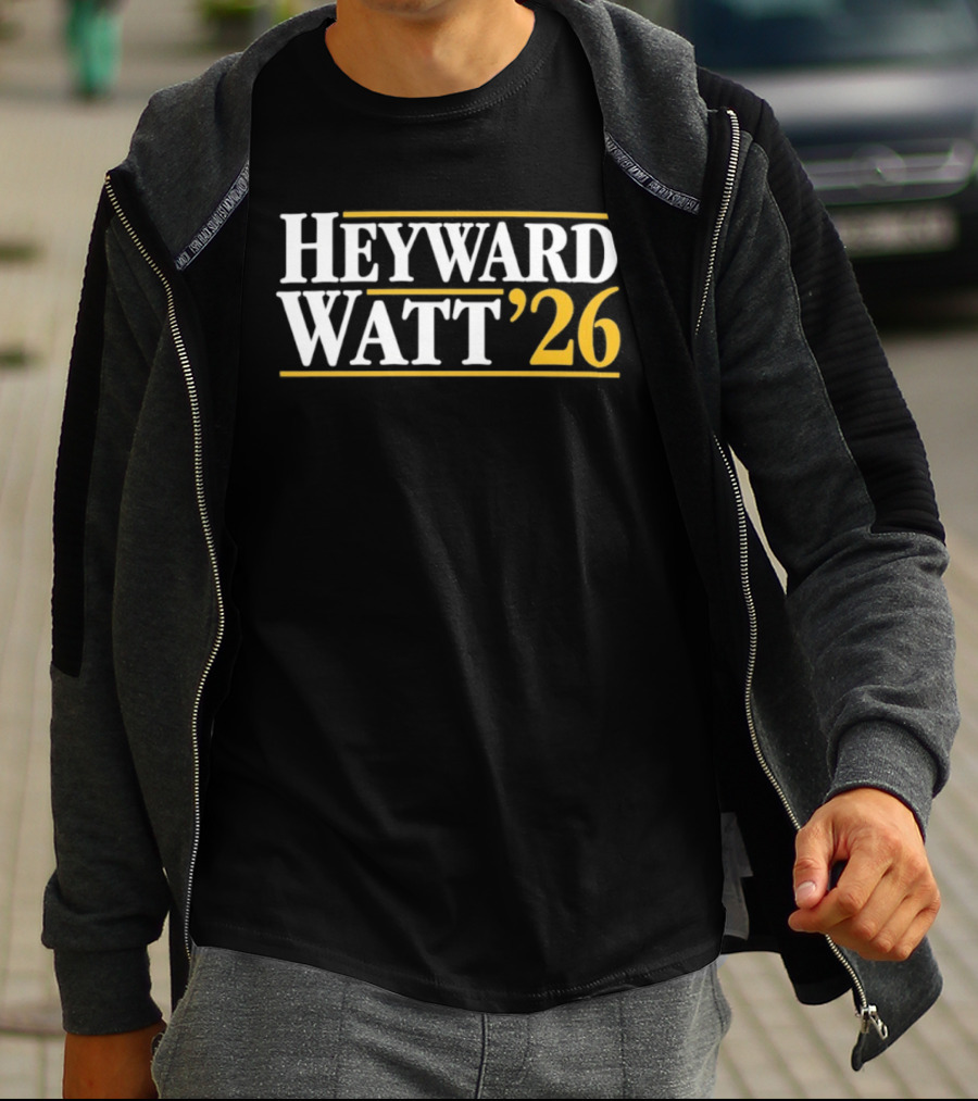 Heyward Watt '26 Pittsburgh Steelers Football Fan Gear T-Shirt