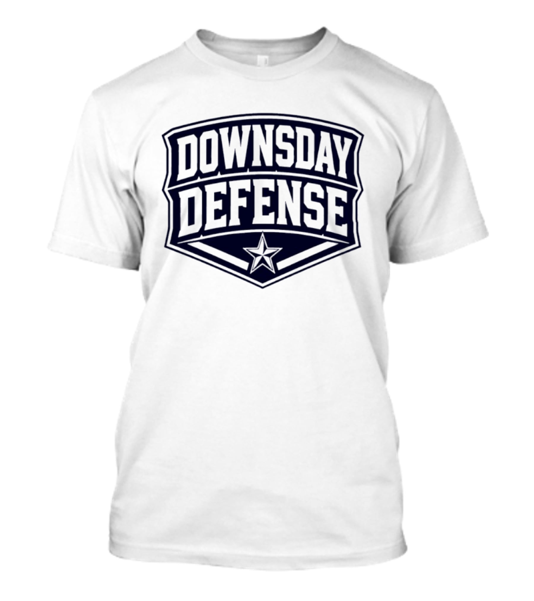 Downsday Defense Dallas Cowboys Star T-Shirt