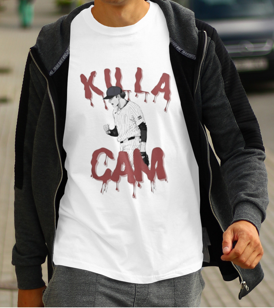 Killa Cam New York Yankees Baseball T-Shirt