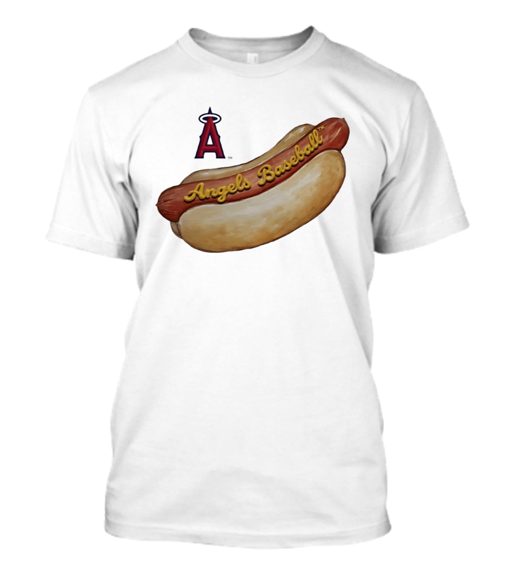 Los Angeles Angels Baseball Hot Dog MLB 2026 Season T-Shirt