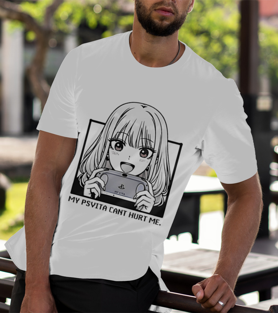 Marin Kitagawa My PS Vita Can't Hurt Me Gaming Manga Aesthetic T-Shirt