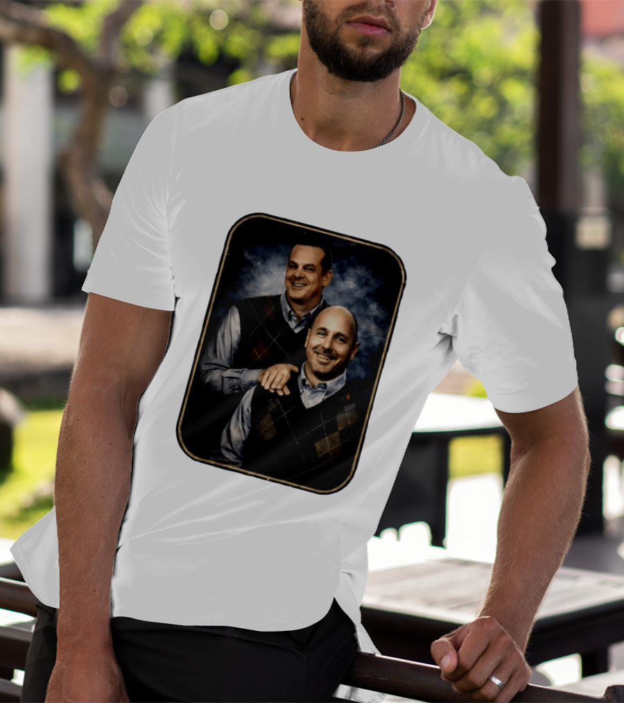 New York Baseball Step Brothers Aaron Boone Brian Cashman Comedy T-Shirt