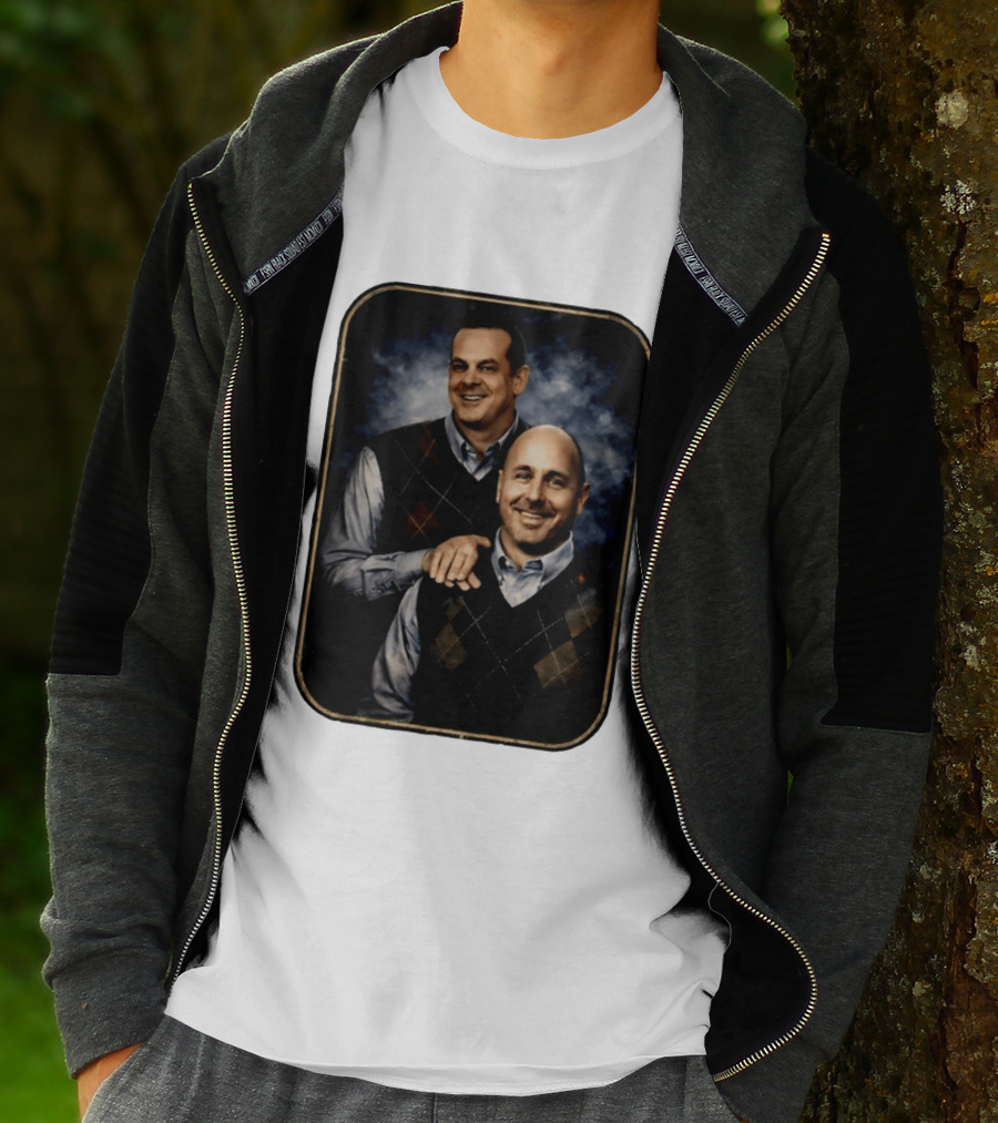 New York Baseball Step Brothers Aaron Boone Brian Cashman Comedy T-Shirt