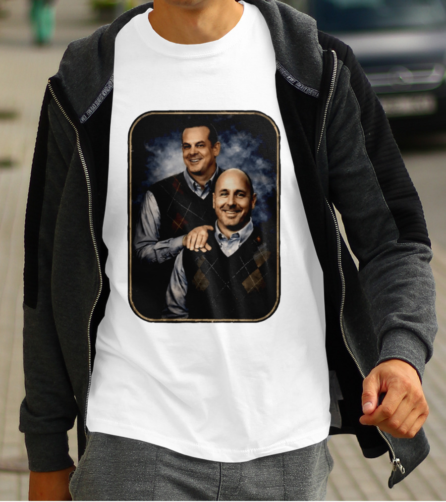 New York Baseball Step Brothers Aaron Boone Brian Cashman Comedy T-Shirt