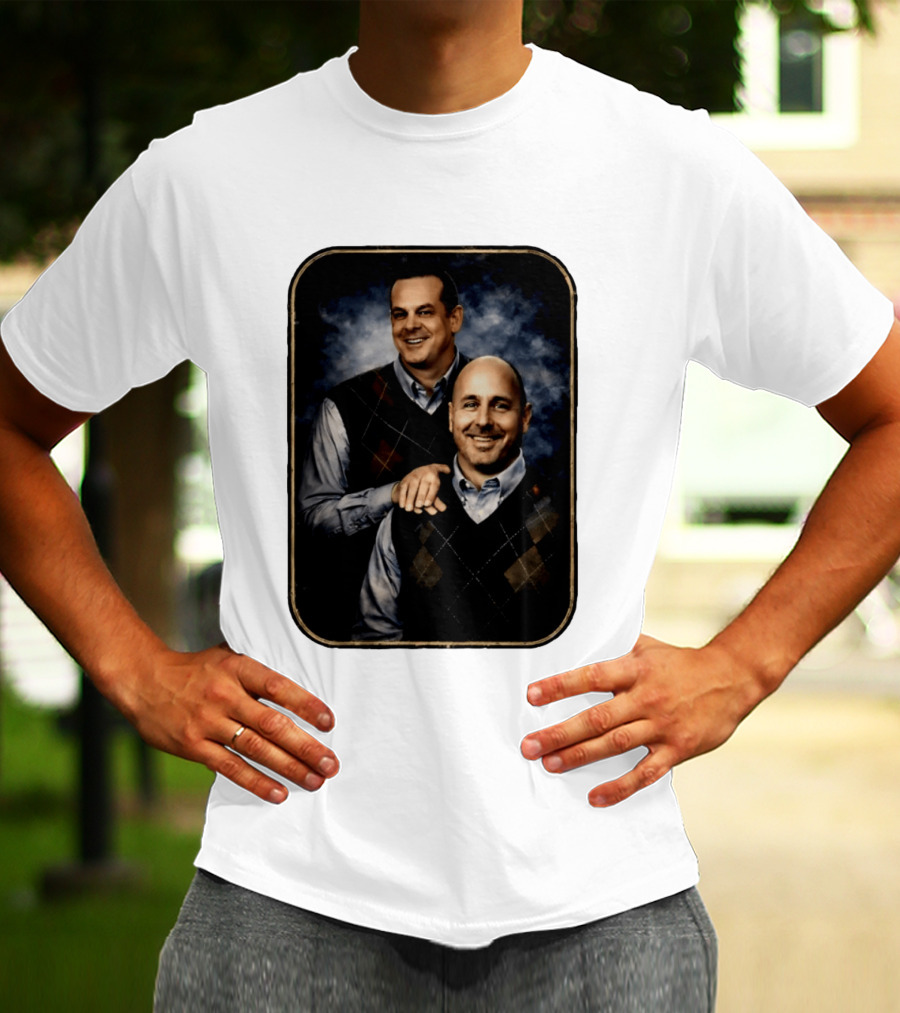 New York Baseball Step Brothers Aaron Boone Brian Cashman Comedy T-Shirt