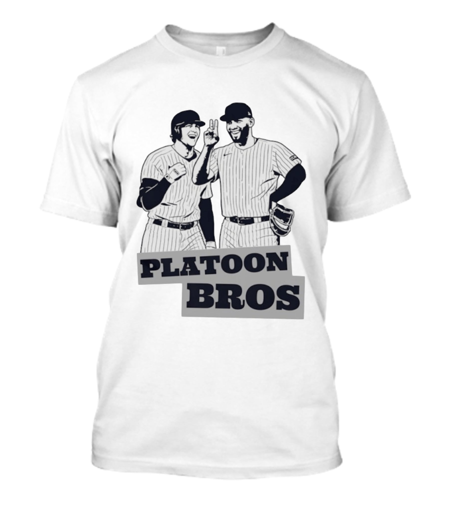 Yankees Platoon Bros Amed Rosario Ryan McMahon MLB Baseball Team T-Shirt