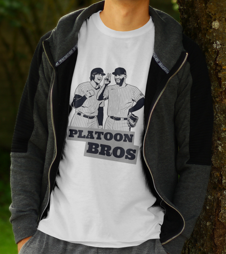 Yankees Platoon Bros Amed Rosario Ryan McMahon MLB Baseball Team T-Shirt