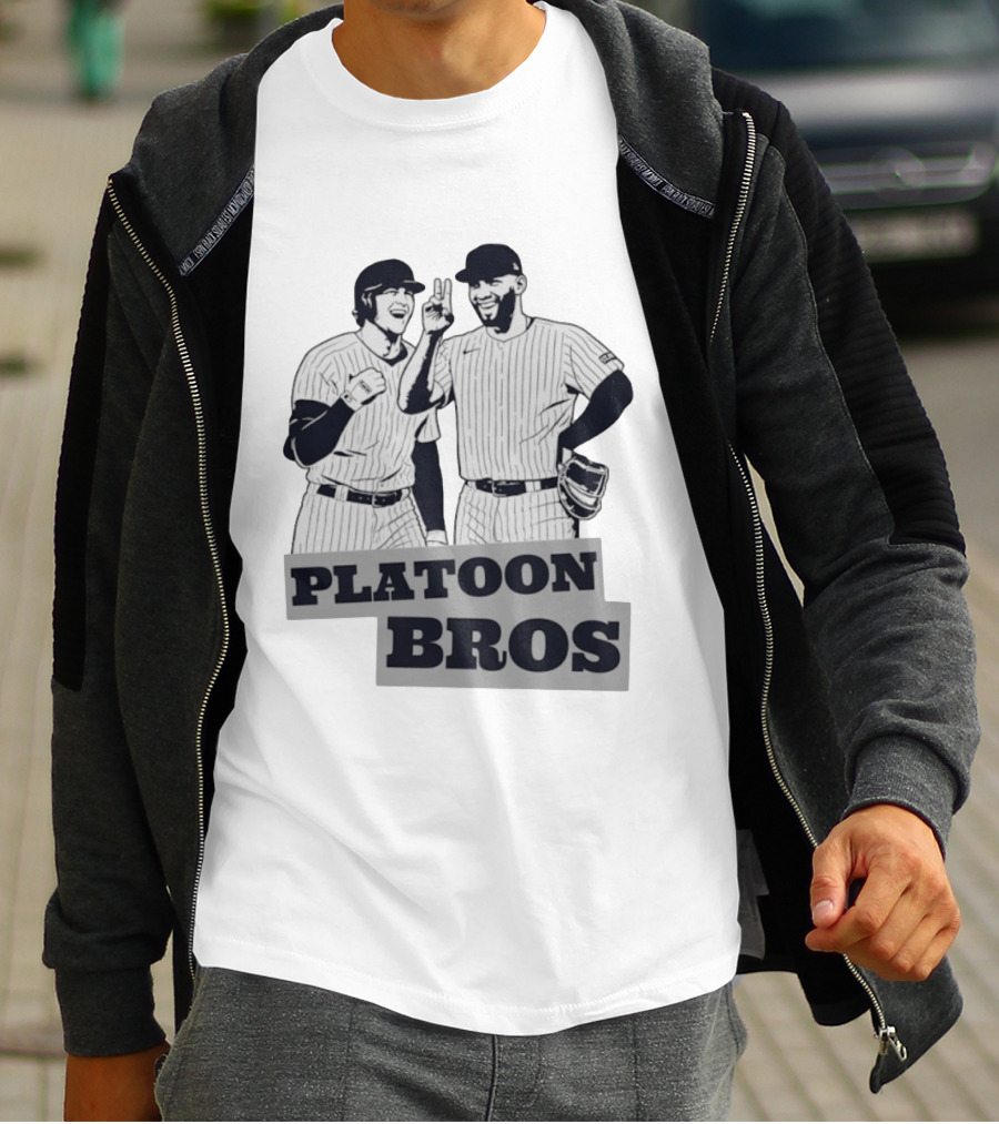 Yankees Platoon Bros Amed Rosario Ryan McMahon MLB Baseball Team T-Shirt