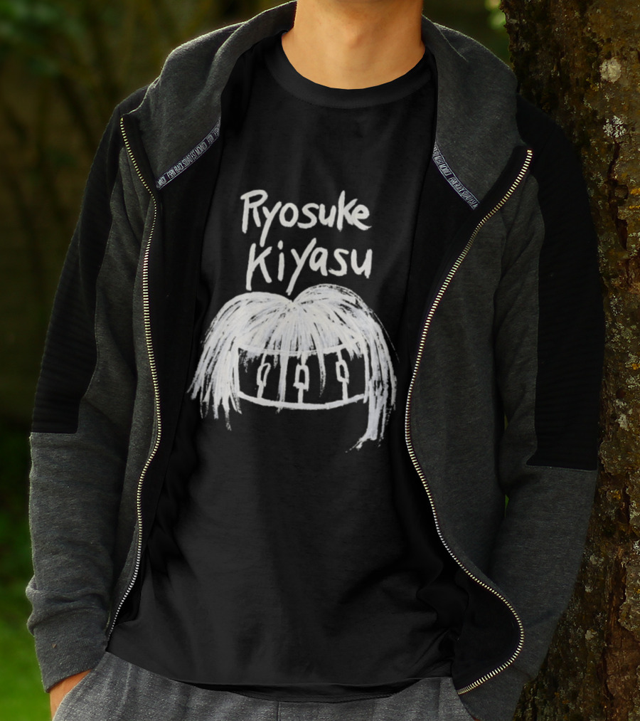 Ryosuke Kiyasu Drums Sketch With Hair T-Shirt