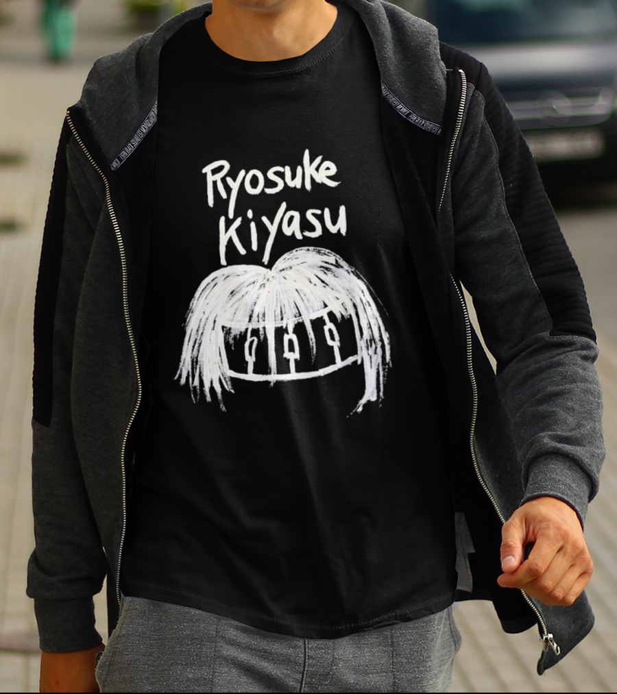 Ryosuke Kiyasu Drums Sketch With Hair T-Shirt
