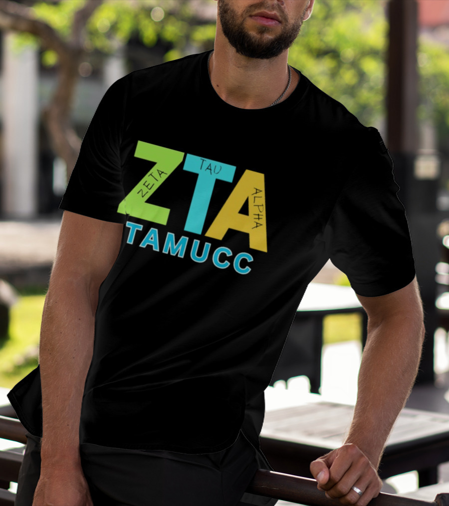 Zeta Tau Alpha TAMUCC Greek Life Sorority T-Shirt