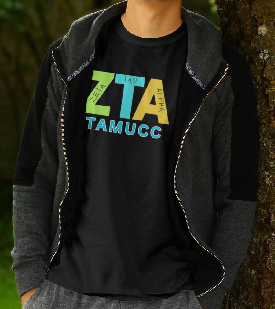 Zeta Tau Alpha TAMUCC Greek Life Sorority T-Shirt