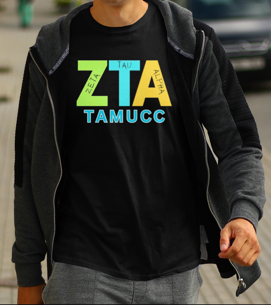 Zeta Tau Alpha TAMUCC Greek Life Sorority T-Shirt