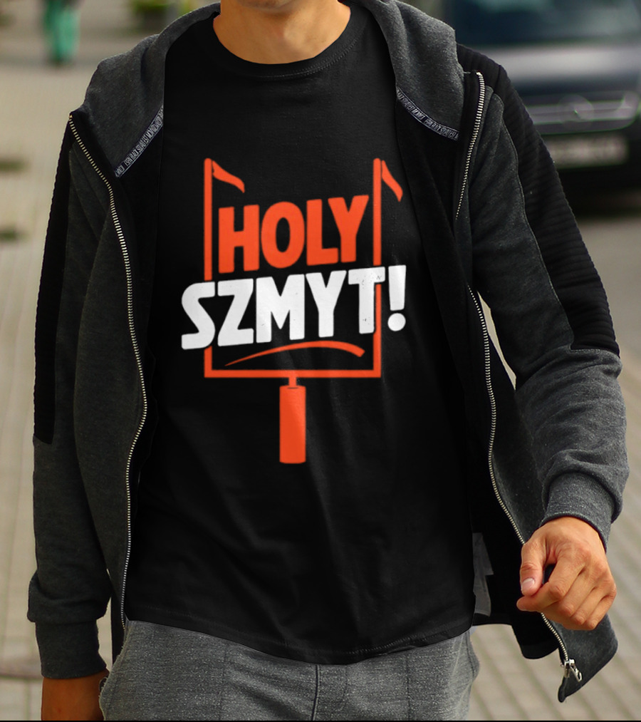 Andre Szmyt Holy Szmyt Cleveland Browns Football Uprights T-Shirt