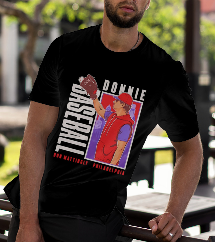 Don Mattingly Donnie Baseball Philadelphia Sports T-Shirt