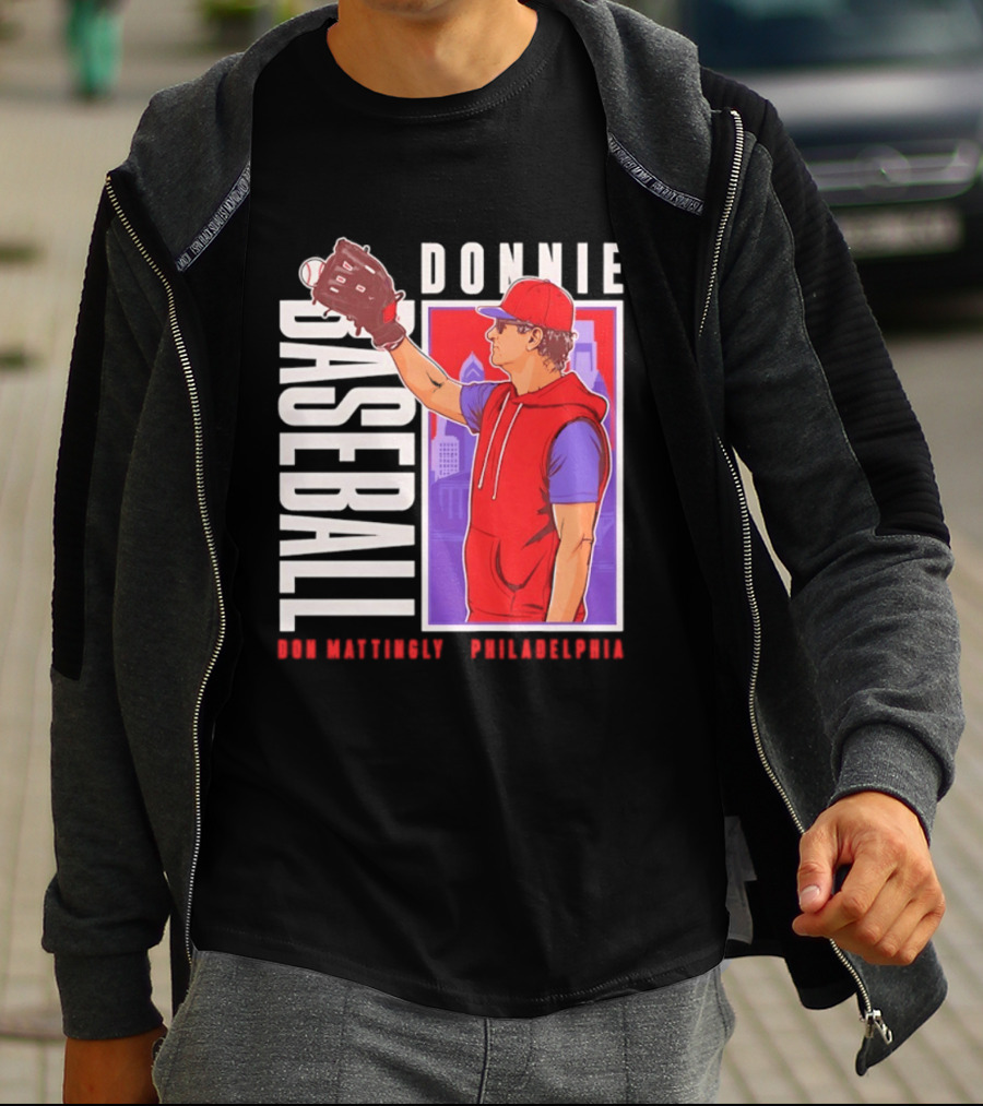 Don Mattingly Donnie Baseball Philadelphia Sports T-Shirt