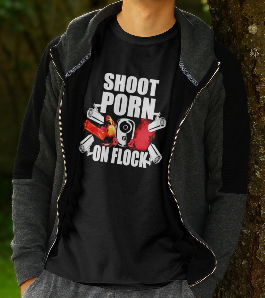 SHOOT PORN ON FLOCK Surveillance Honey Pack T-Shirt