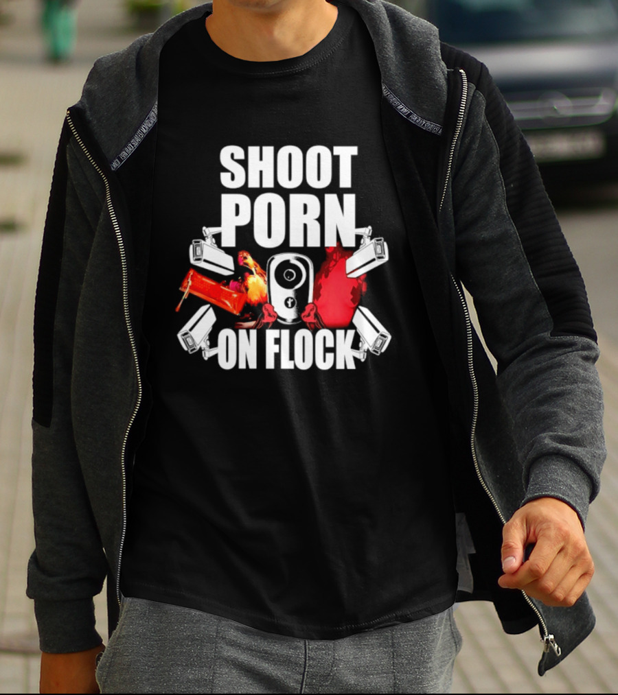 SHOOT PORN ON FLOCK Surveillance Honey Pack T-Shirt