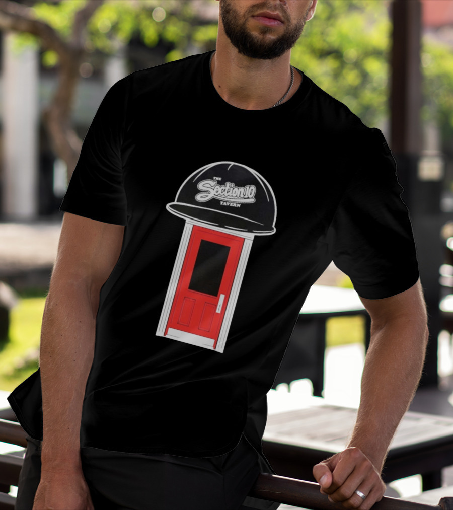 The Section10 Tavern Red Door Entrance T-Shirt