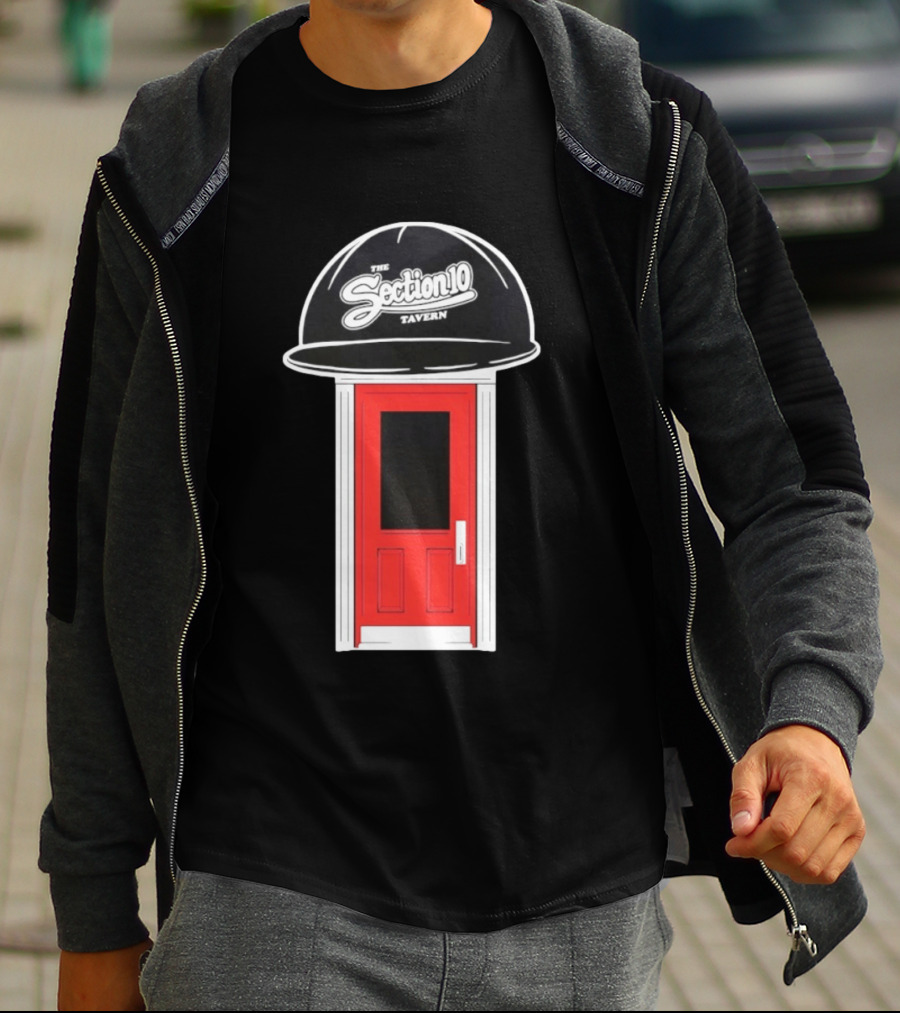 The Section10 Tavern Red Door Entrance T-Shirt