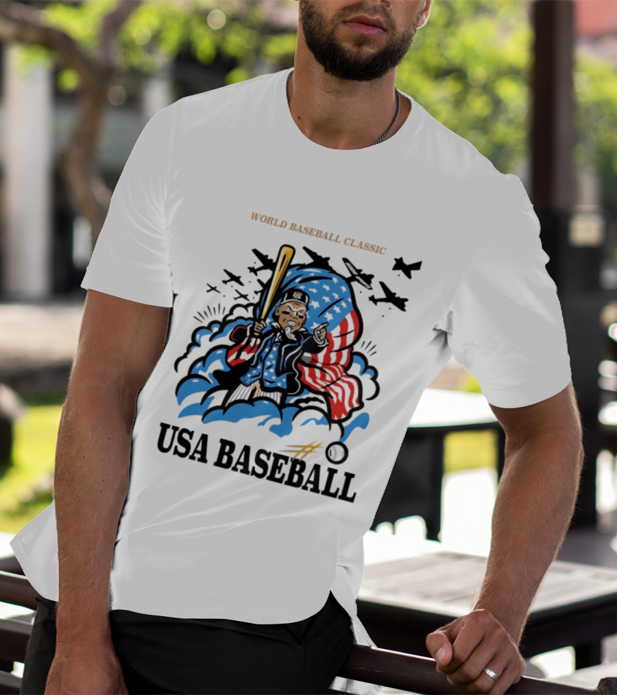 World Baseball Classic USA Baseball 2026 Aaron Judge T-Shirt