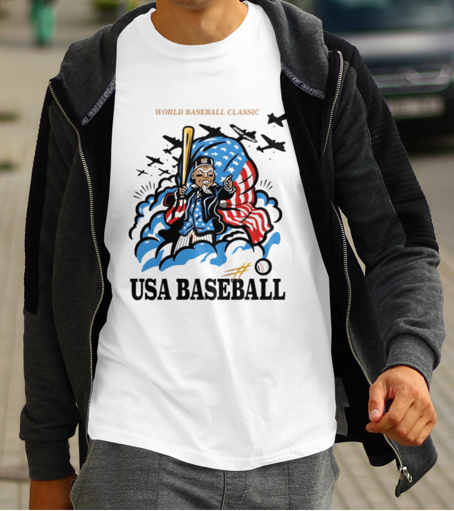 World Baseball Classic USA Baseball 2026 Aaron Judge T-Shirt