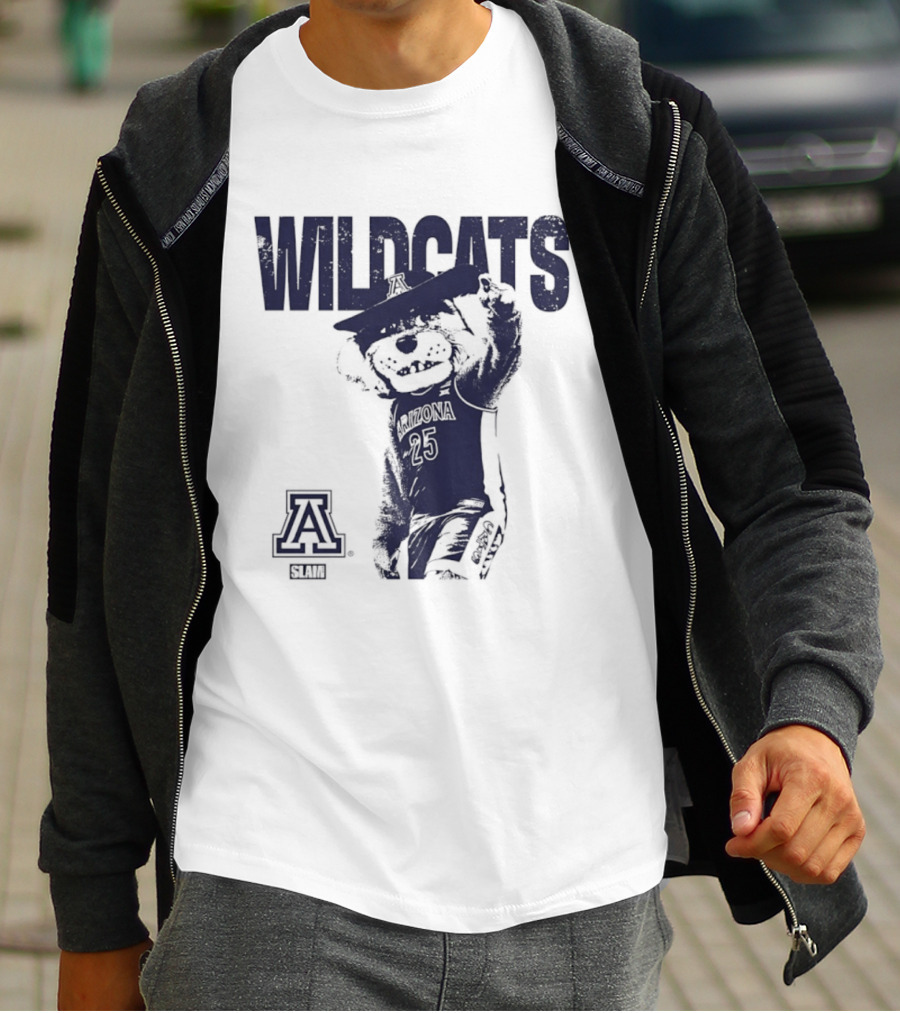 Arizona Wilbur Wildcats A Logo SLAM T-Shirt