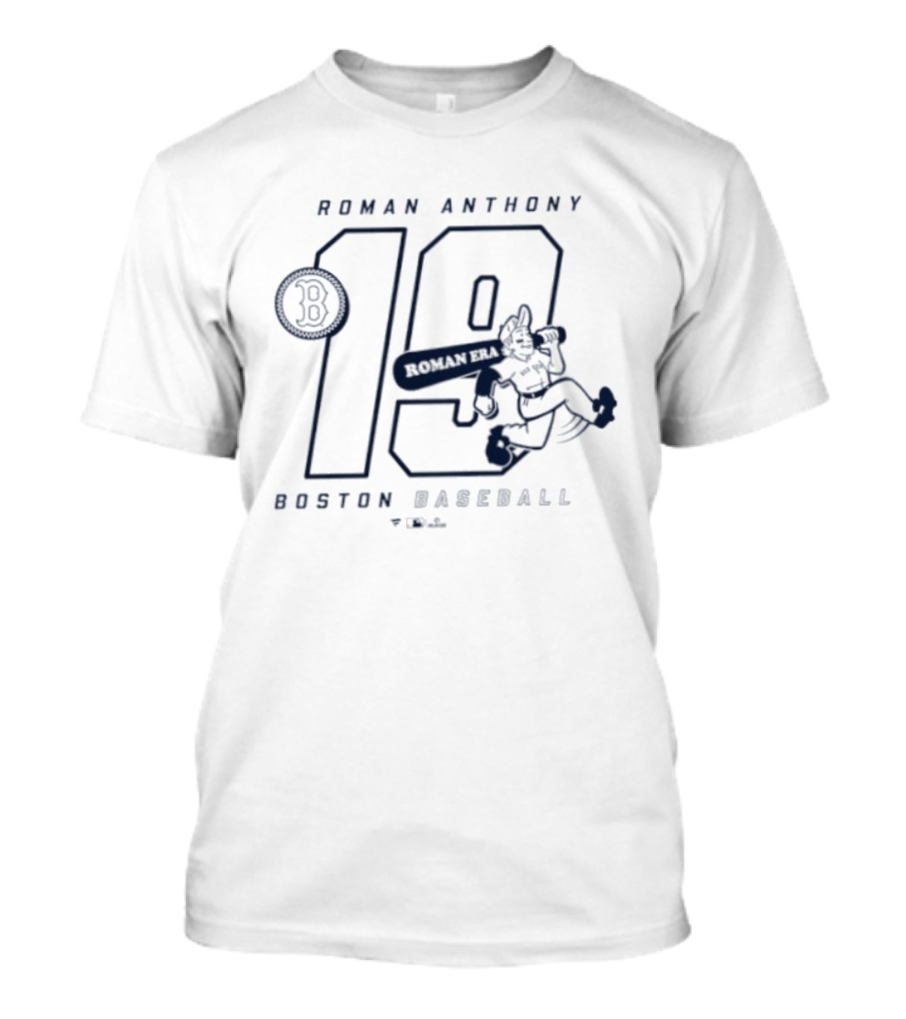 Boston Baseball Roman Anthony 19 Roman Era Caricature T-Shirt