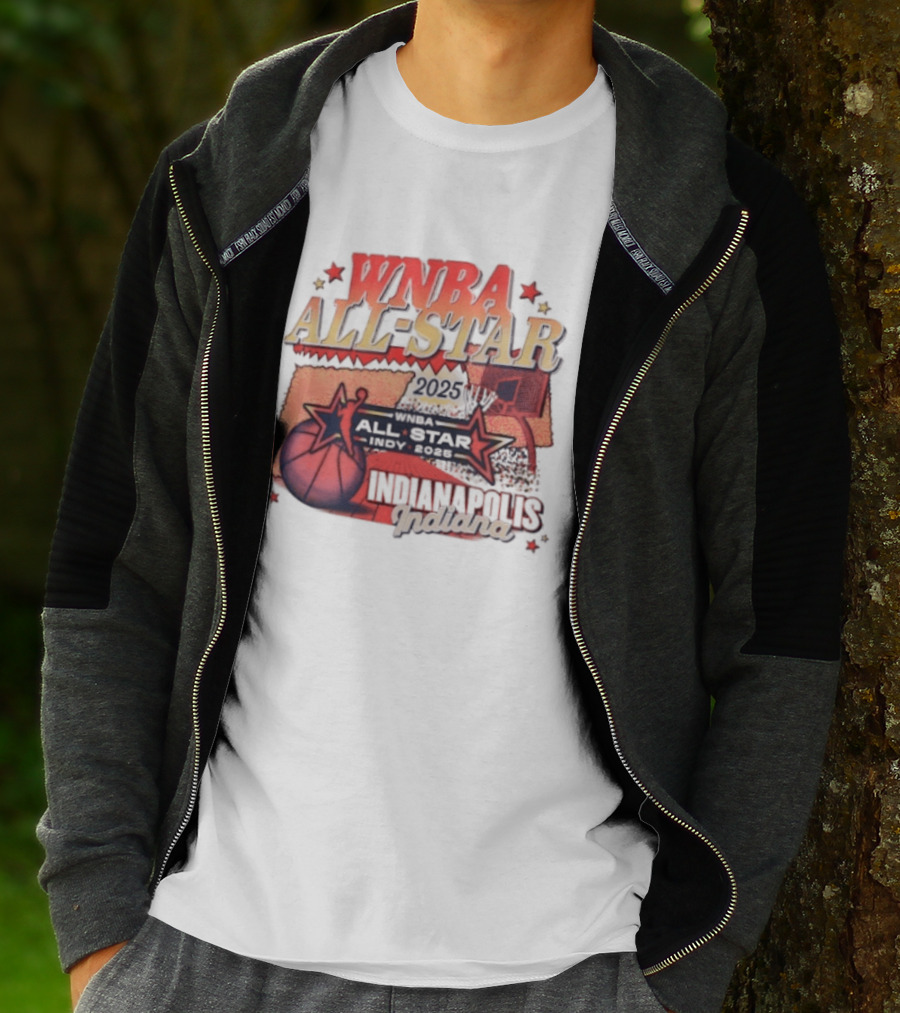 WNBA All Star 2025 Indianapolis Indy Basketball Game Indiana Fever T-Shirt