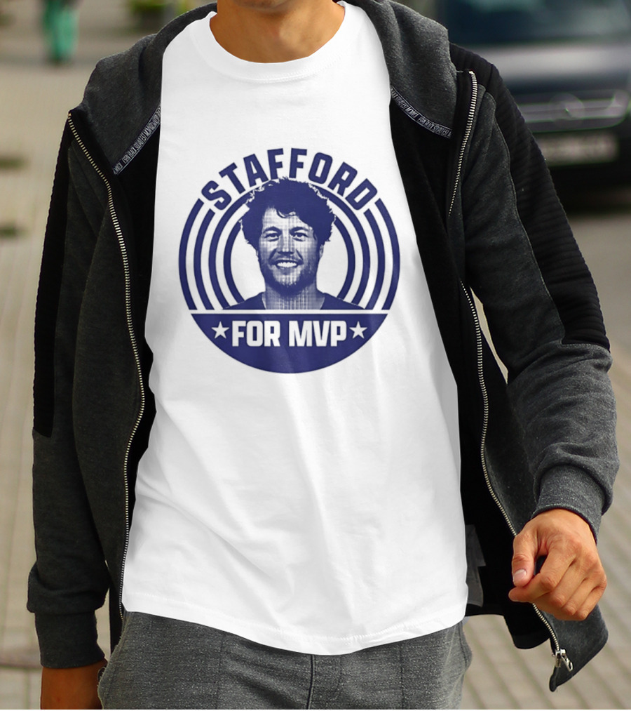 Matthew Stafford For MVP Los Angeles Rams Football Fan Gear T-Shirt