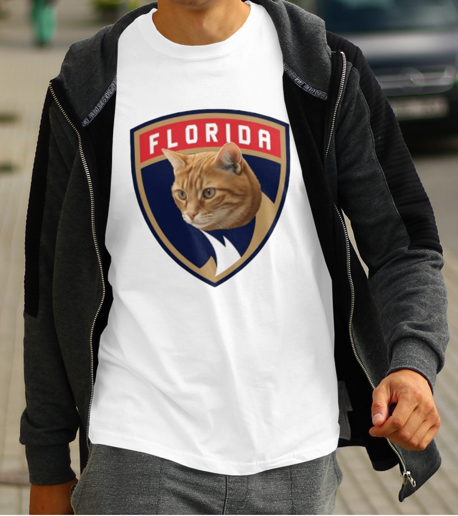Florida Panthers Paul Maurice Cat T-Shirt