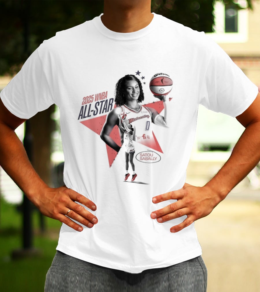 Satou Sabally 2025 WNBA All Star Phoenix Mercury T-Shirt