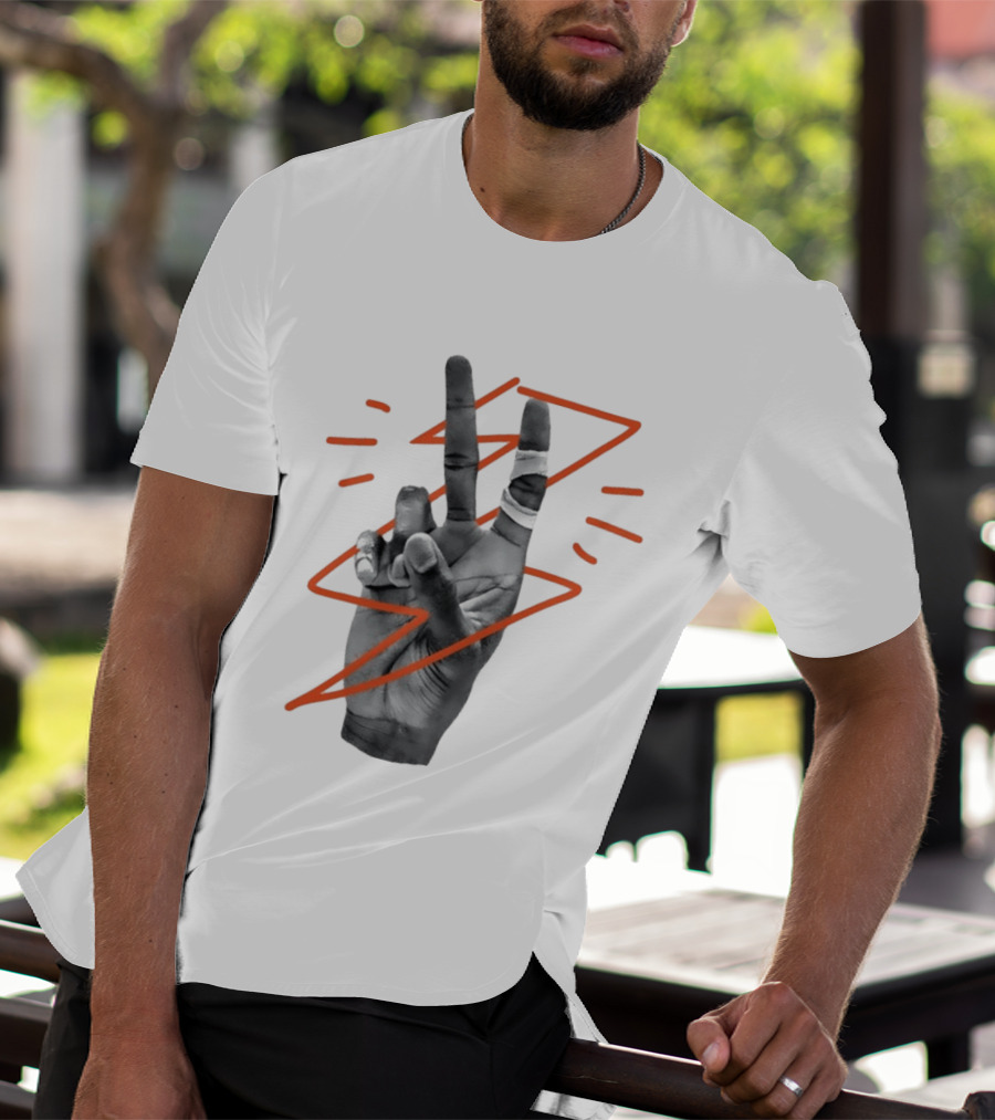 Shai Gilgeous Alexander SGA B2B 2025 26 Kia NBA MVP Hand Gesture T-Shirt