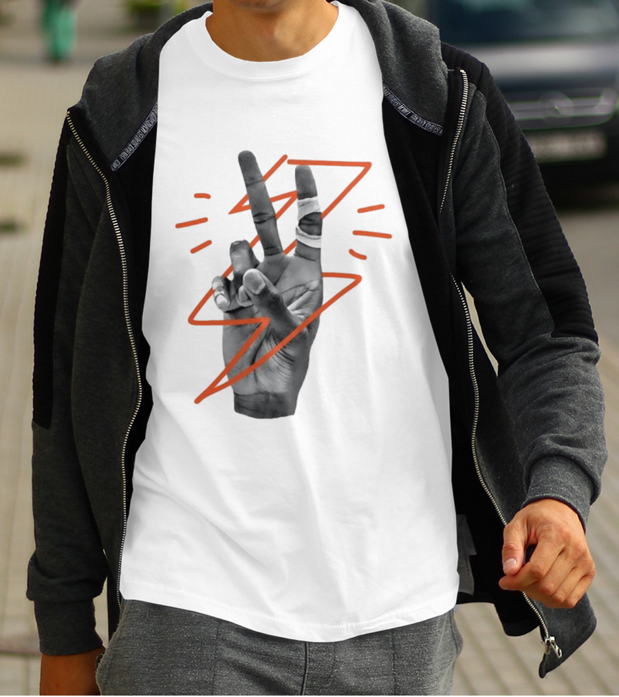 Shai Gilgeous Alexander SGA B2B 2025 26 Kia NBA MVP Hand Gesture T-Shirt